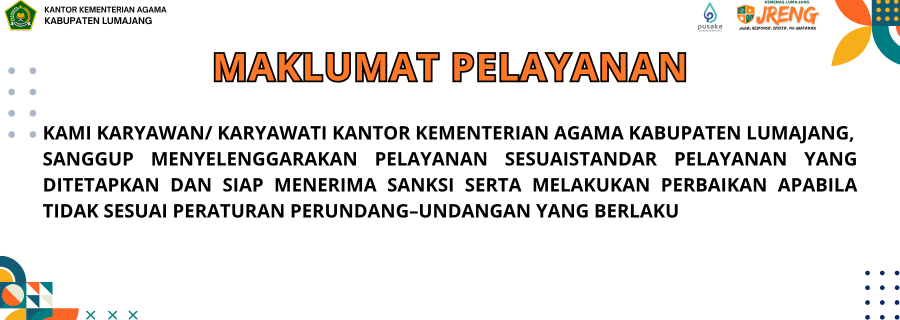 Pelayanan PTSP Kemenag Lumajang